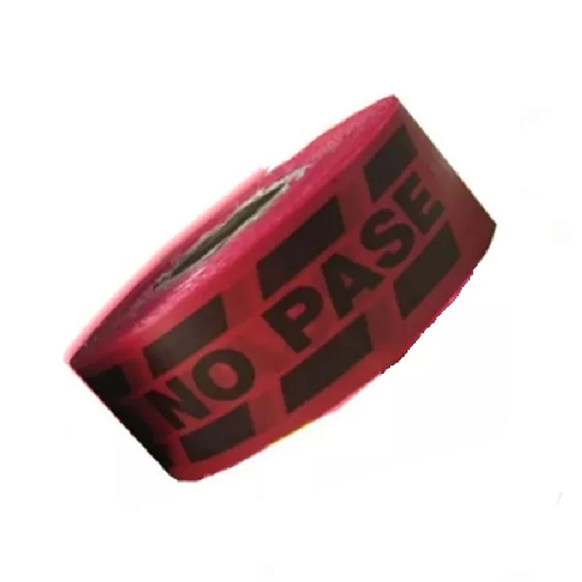 NACIONAL - CINTA PELIGRO NO PASE X 500 METROS COLOR ROJO