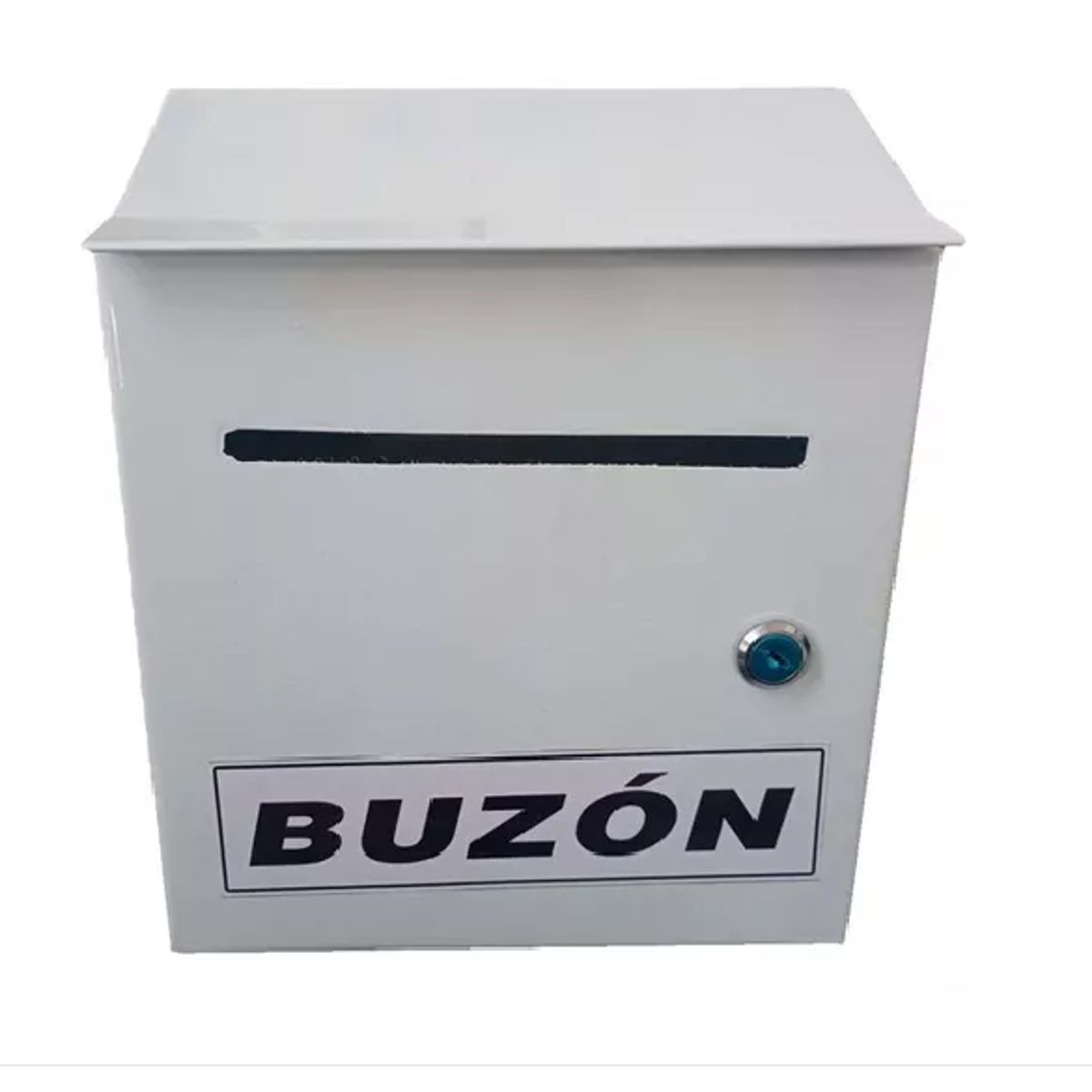 NACIONAL - BUZON DE SUGERENCIAS METALICO COLOR BLANCO