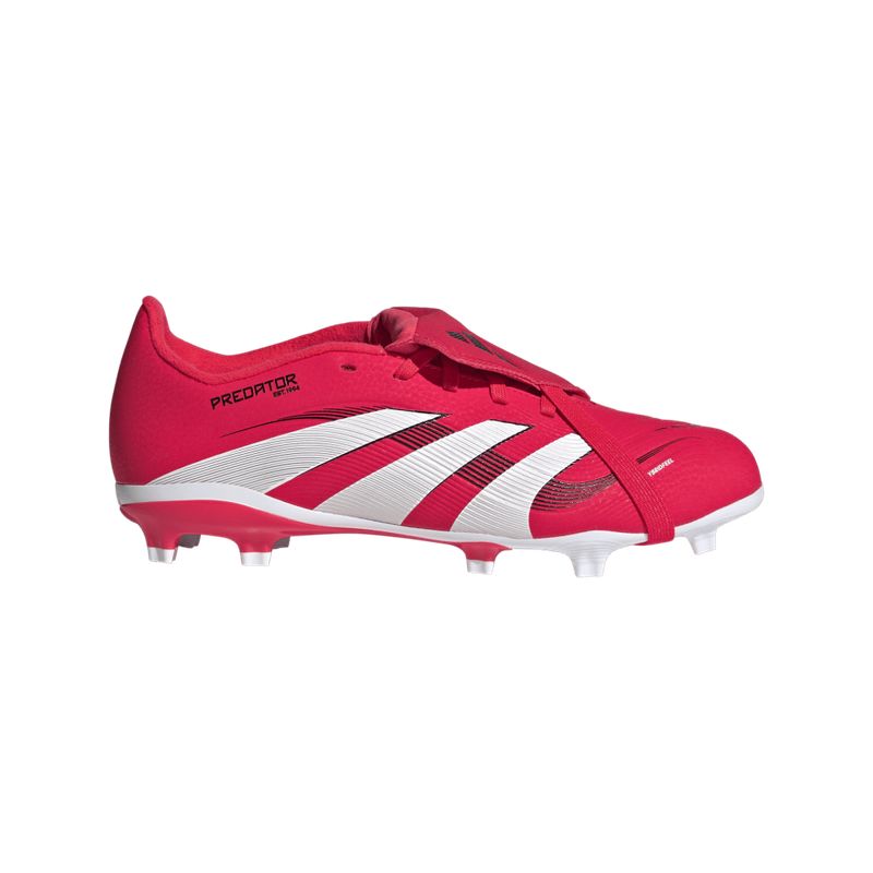 ADIDAS - Adidas Guayos Predator League Fold-Over Lenguet rojo de niño para futbol