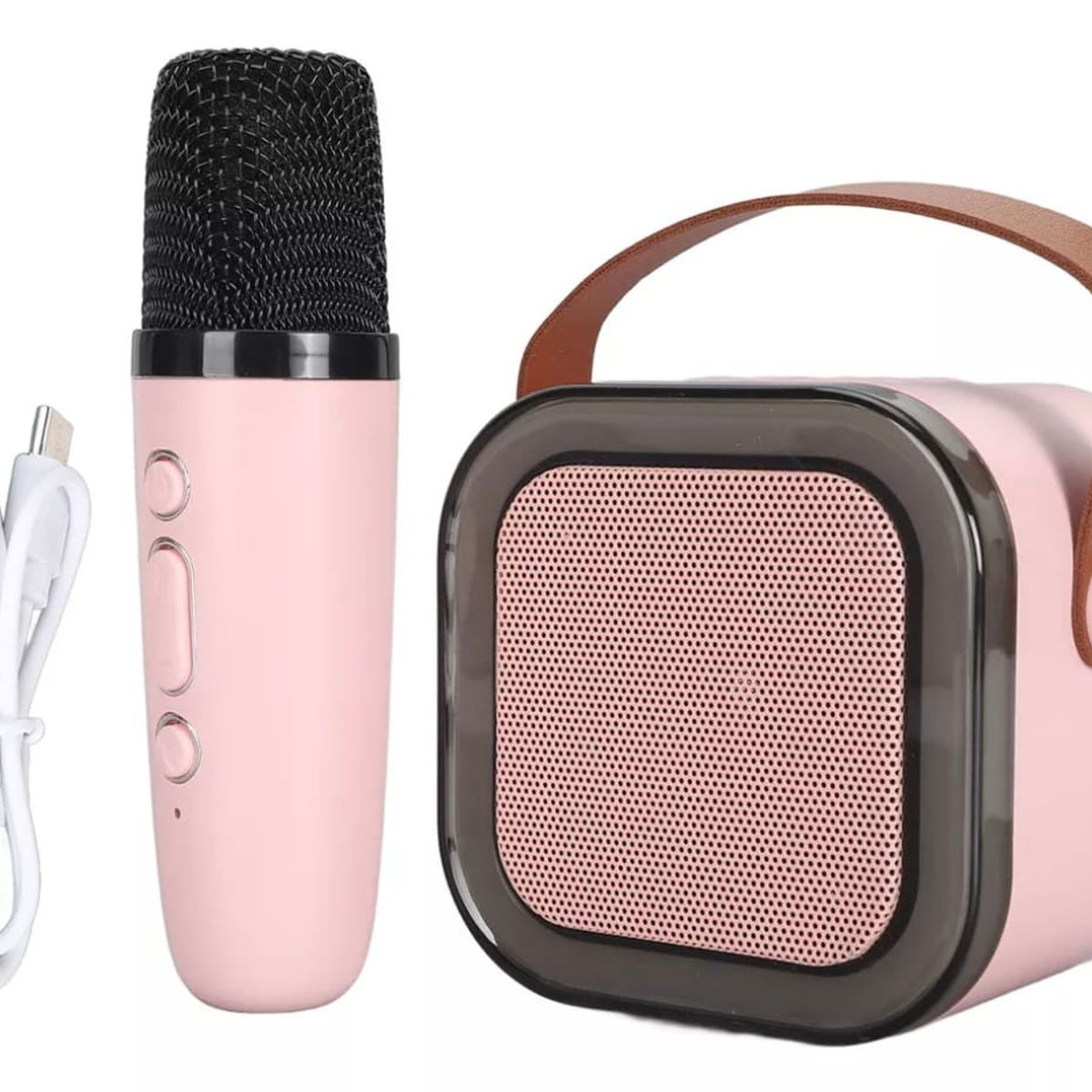 GENERICO - Parlante Altavoz Bluetooth Portátil Karaoke Micrófono