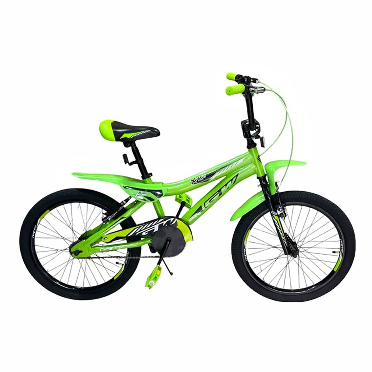 GW - Bicicleta para niños rin 20 Gw Txt-650 Verde Kiwi