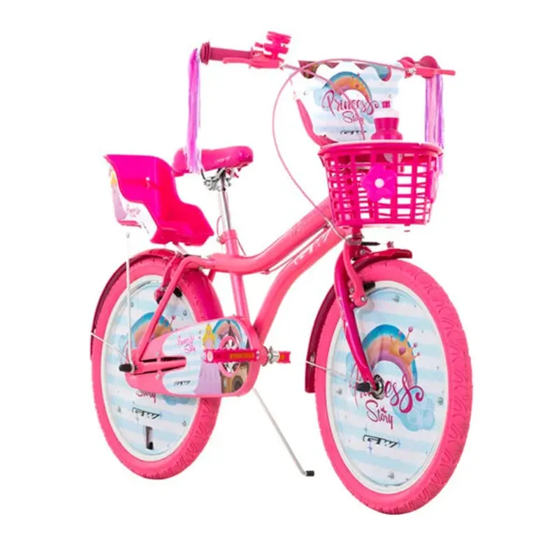 GW - Bicicleta para niñas rin 20 Gw Princess Story Rosado Candy