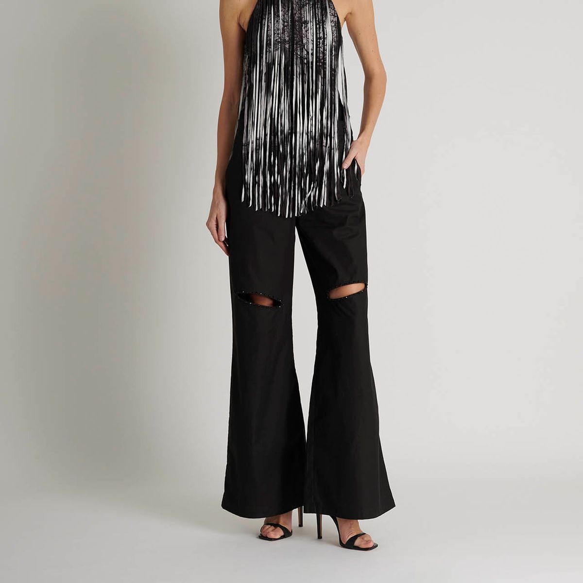 COMMON AREA - Blusa lein COMMON AREA Multicolor BLUSLEINPRINT