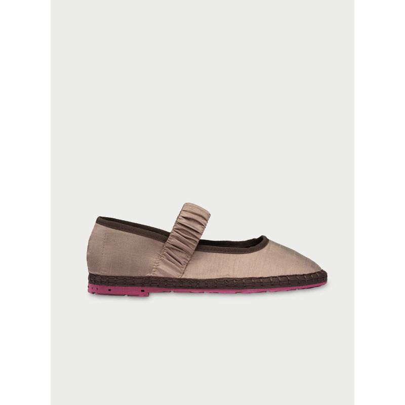 FLABELUS - Baletas Flabelus Para Mujer Gris Mafalda Silver