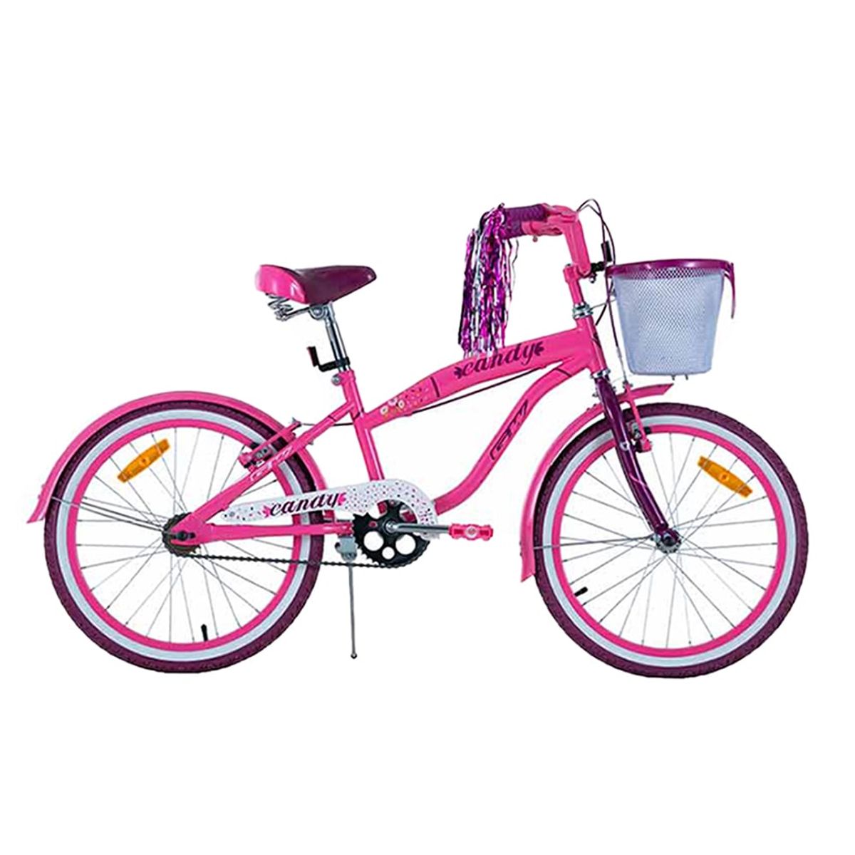 GW - Bicicleta para niñas Gw rin 20 Candy Rosado Candy
