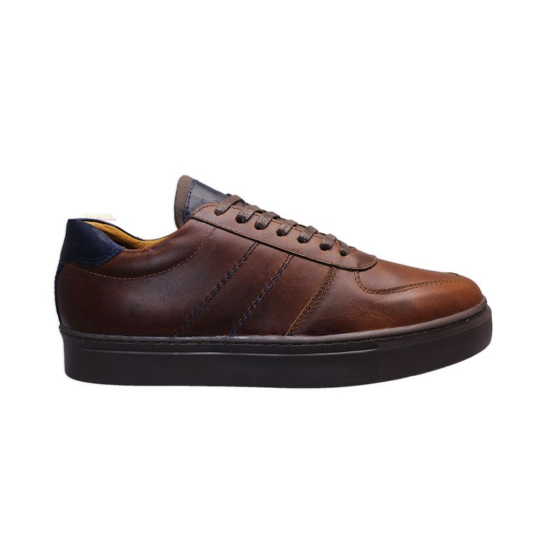 GENERICO - zapato de amarrar casual cuero hombre