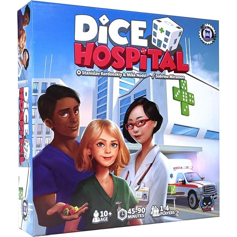 MALDITO GAMES - Juego de Mesa Dice Hospital - Español