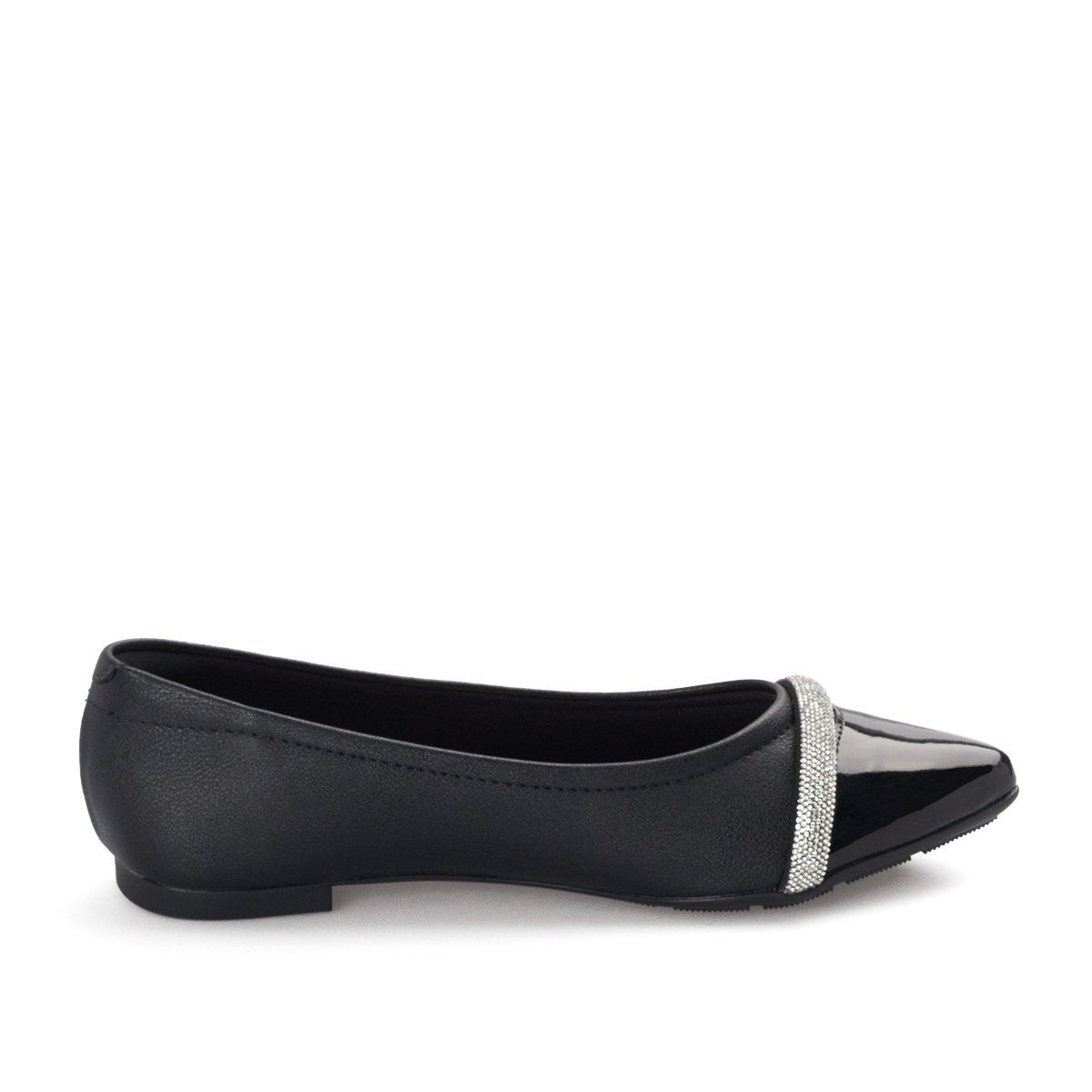 MODARE - Baleta Negro- Negro Cristal Modare