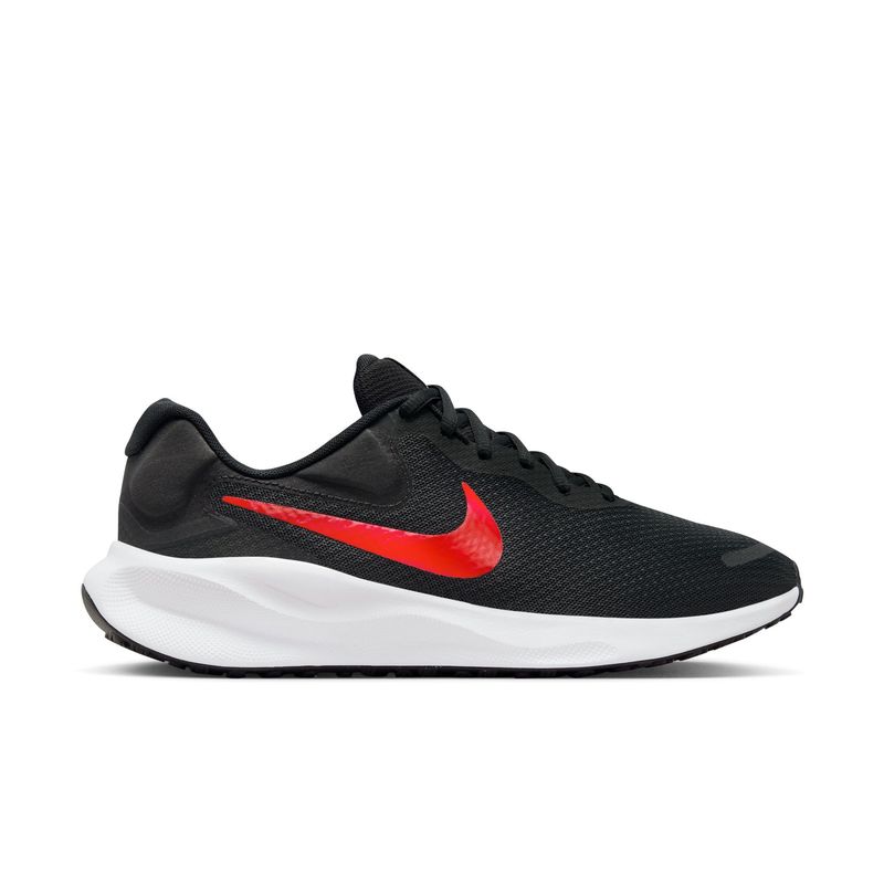 NIKE - Nike Revolution 7 Tenis negro de hombre para correr