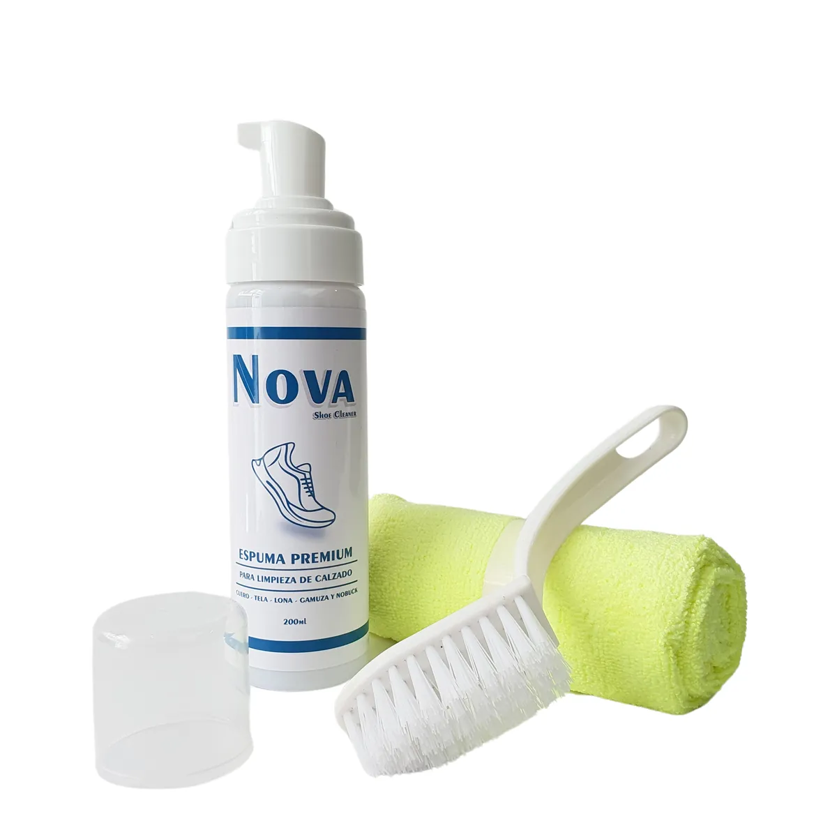 GENERICO - KIT ESPUMA PARA LIMPIEZA DE CALZADO