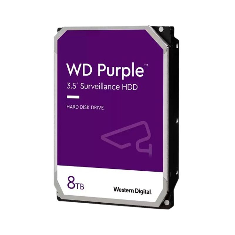 WESTERN DIGITAL - Disco Duro Western Digital 8TB Purple