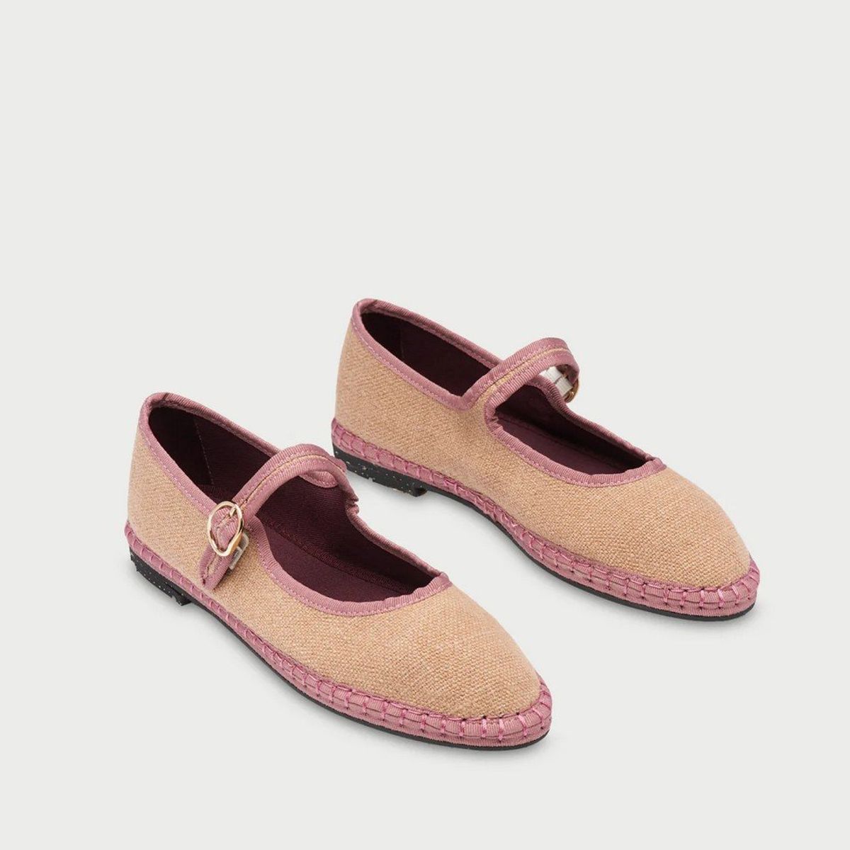 FLABELUS - Baletas Flabelus Para Mujer Beige Dora