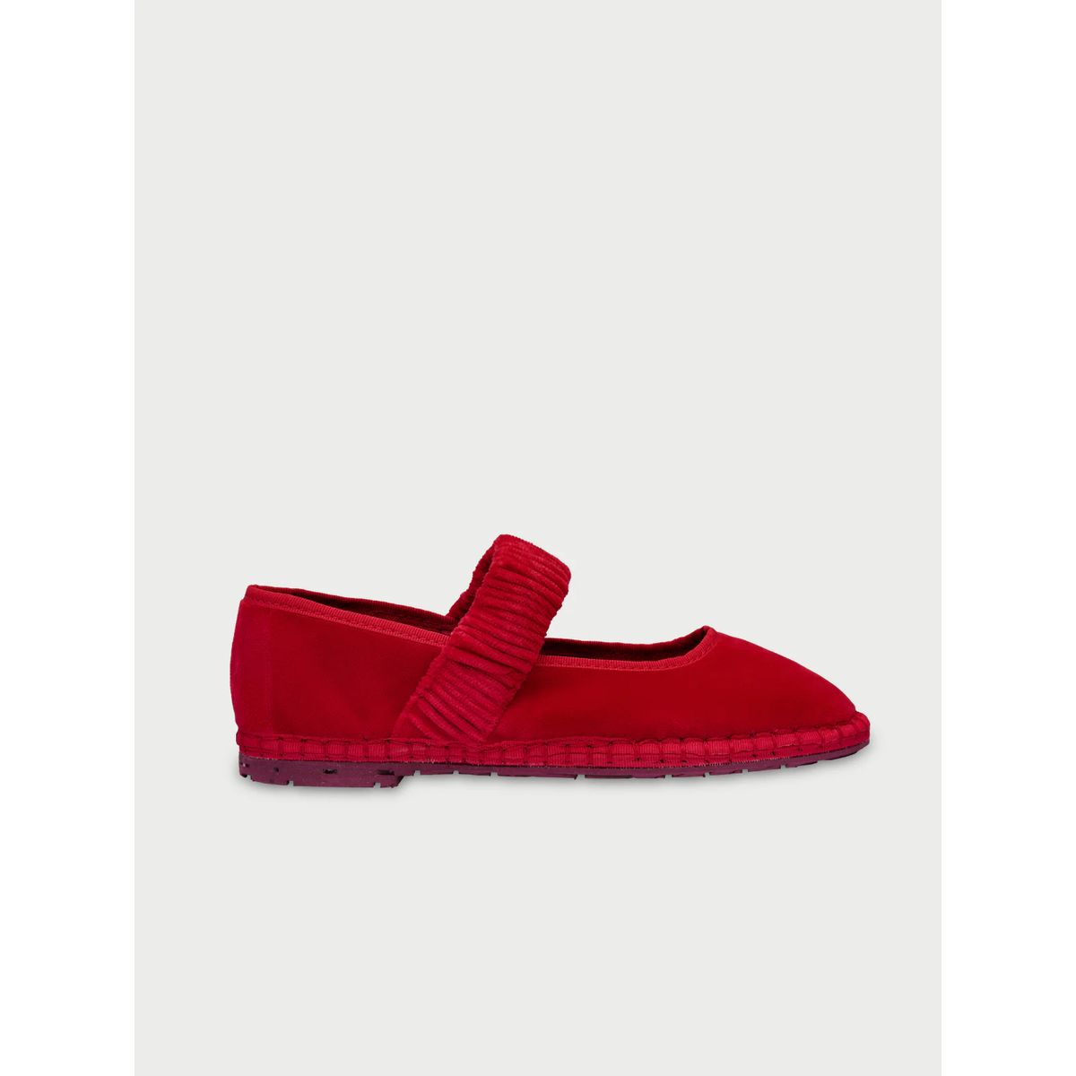 FLABELUS - Baletas Flabelus Para Mujer Rojo Mafalda Red