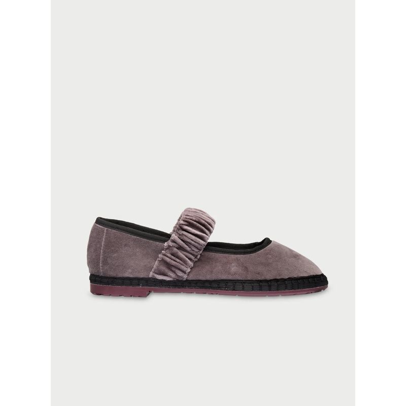 FLABELUS - Baletas Flabelus Para Mujer Gris Mafalda Brida
