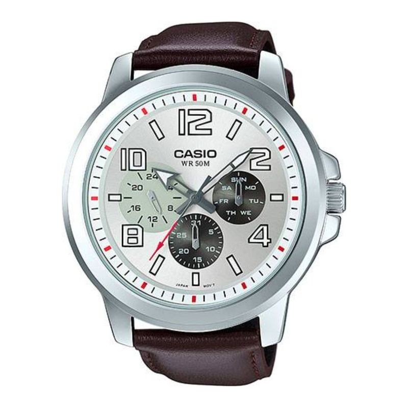 CASIO - Reloj Casio MTP-X300L-7A Caballero Elegante