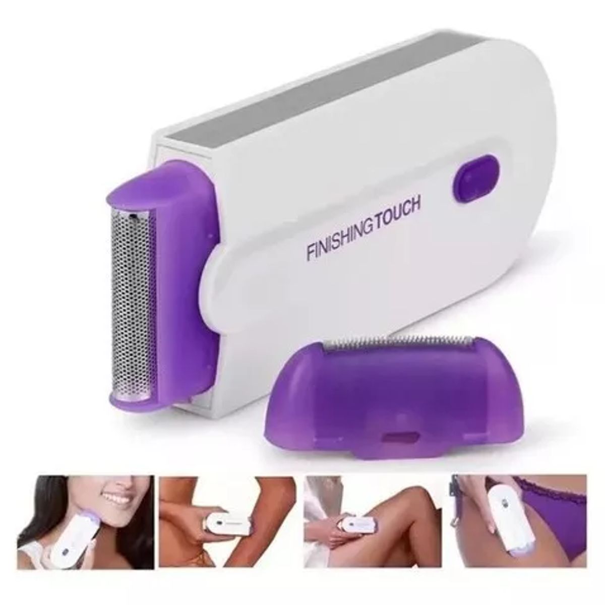 GENERICO - Depiladora Corporal Recargable 2 Cabezales