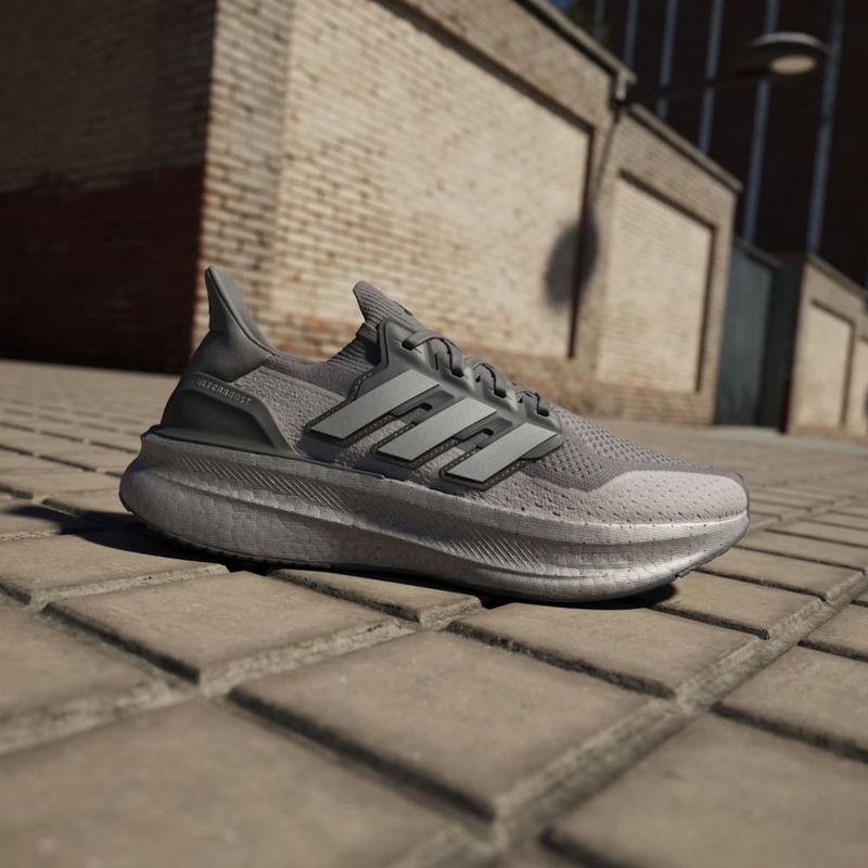 ADIDAS - Adidas Ultraboost 5 Tenis gris de hombre para correr