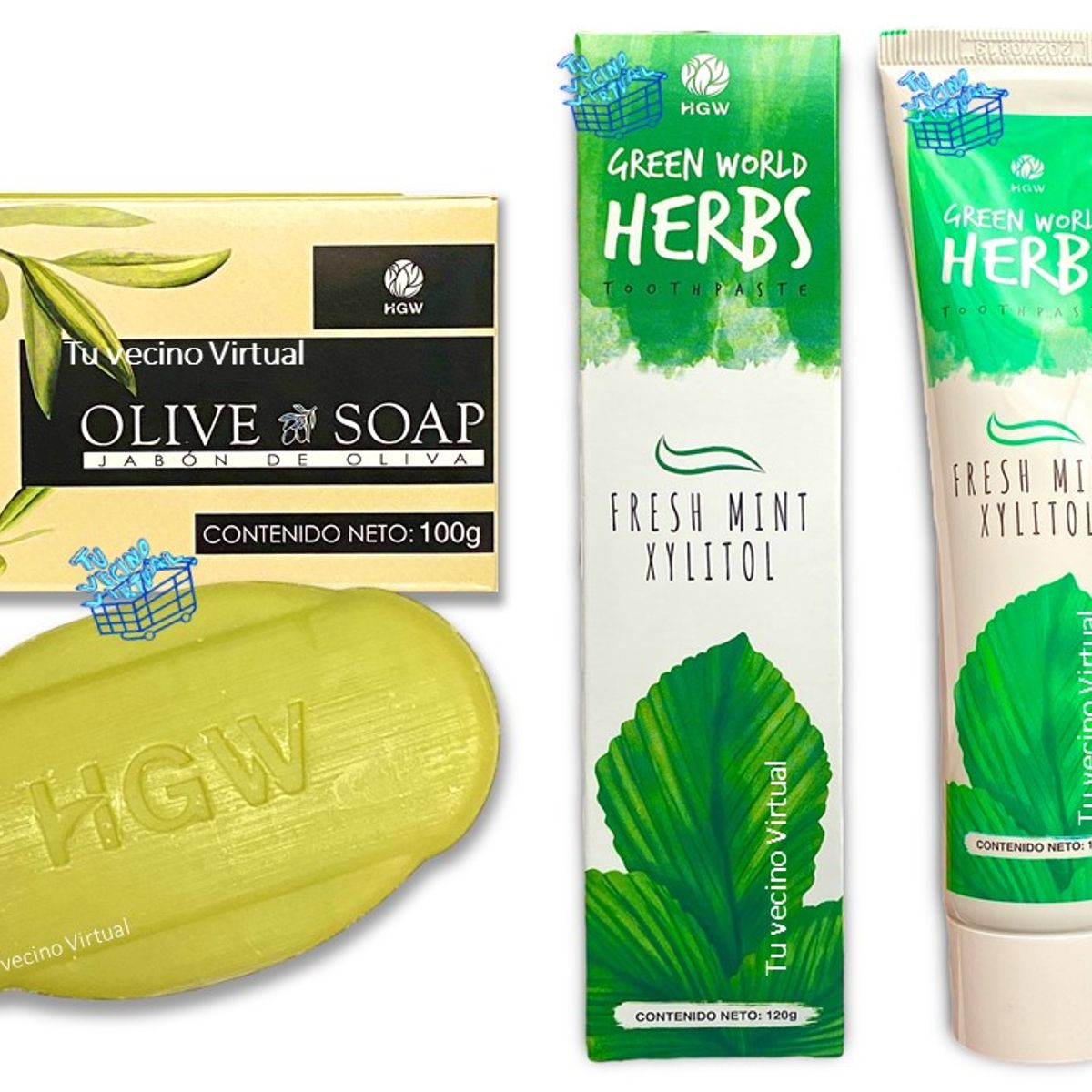 HEALTHY AMERICA - Pasta Dental Herbal+jabon O Hgw