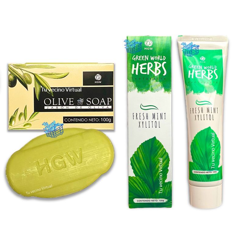 GENERICO - Pasta Dental Herbal+jabon O Hgw