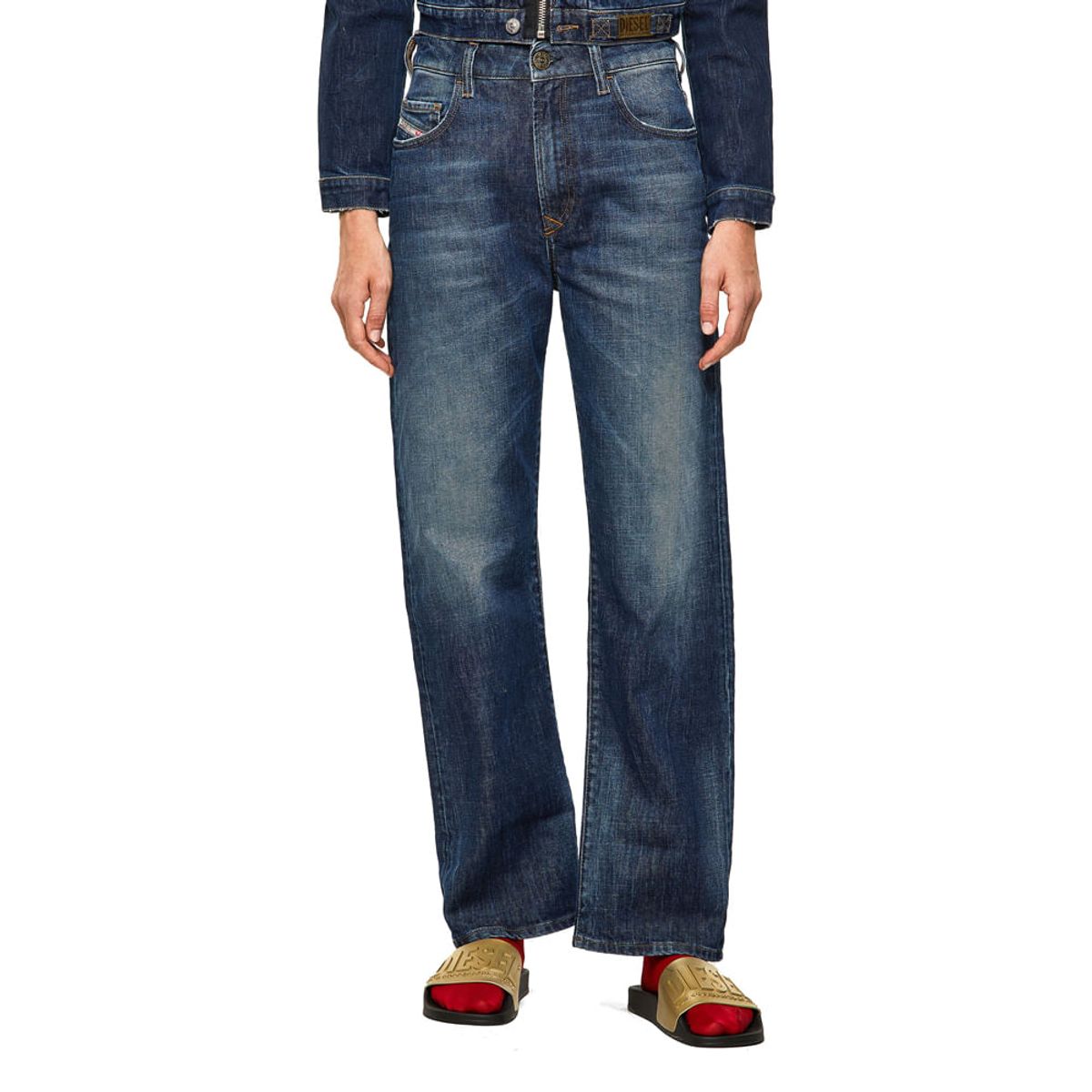 DIESEL - Jean Stretch Para Mujer D-Reggy Diesel