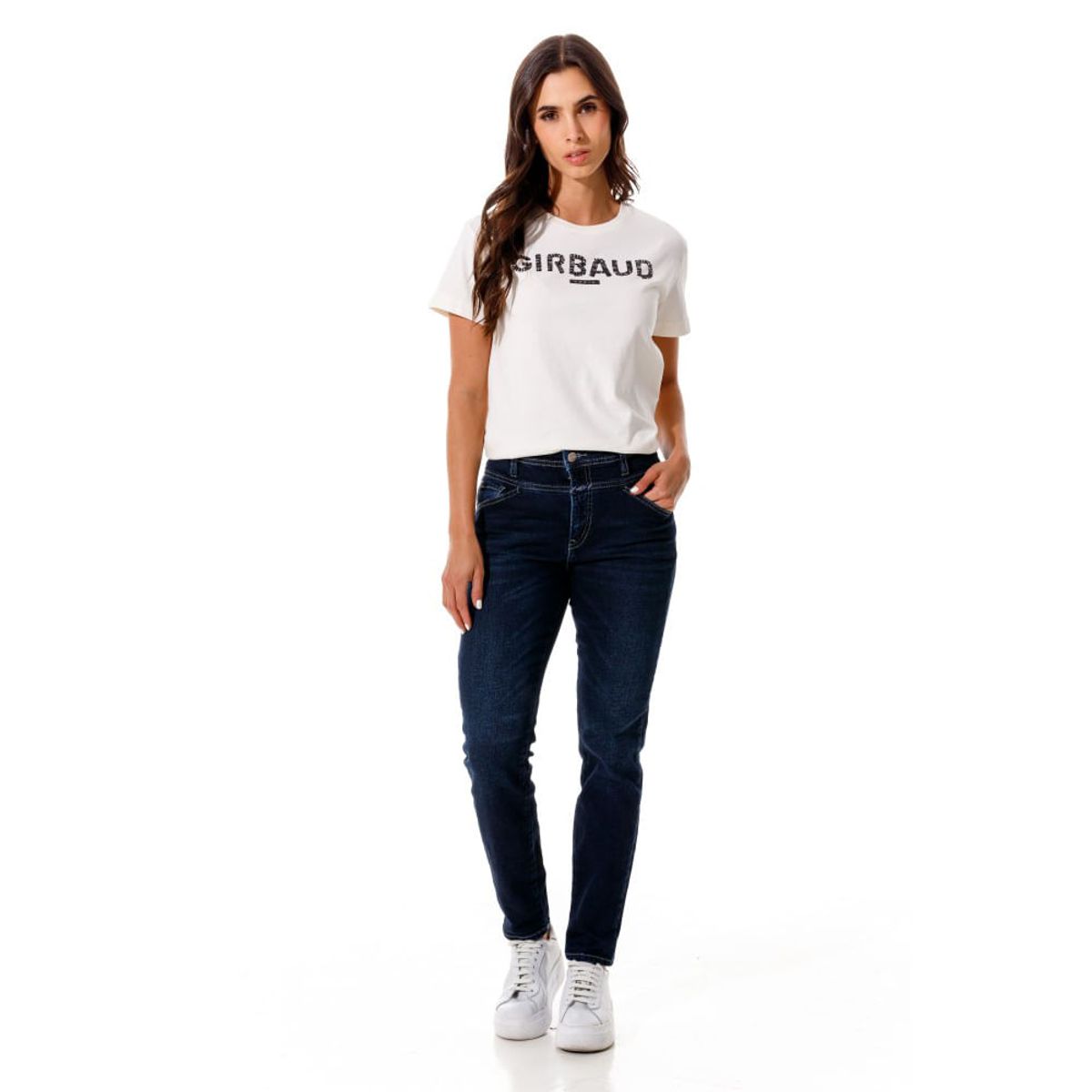 MARITHE FRANCOIS GIRBAUD - Jean Para Mujer Pedal Pusher Girbaud