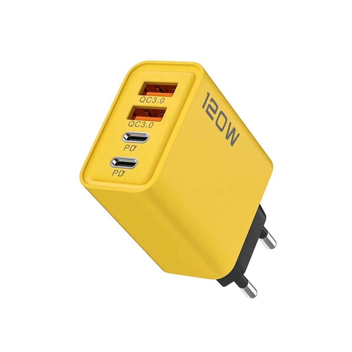 GENERICO - Cargador Carga Rapida 120w 4 Puertos Pd Usb C iPhone Samsung