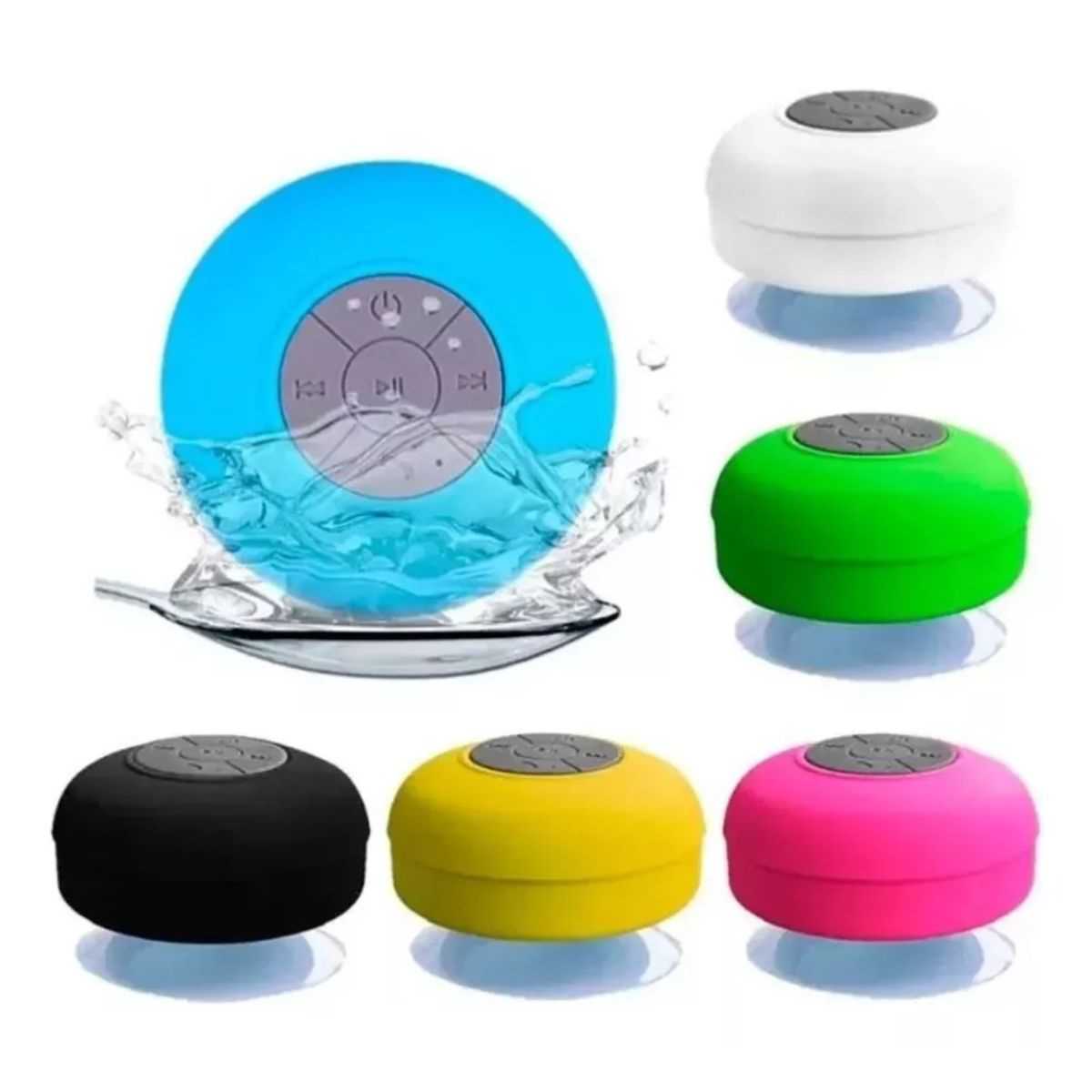 GENERICO - Mini Altavoz Bluetooth Resistente A Agua Ideal Para La Ducha