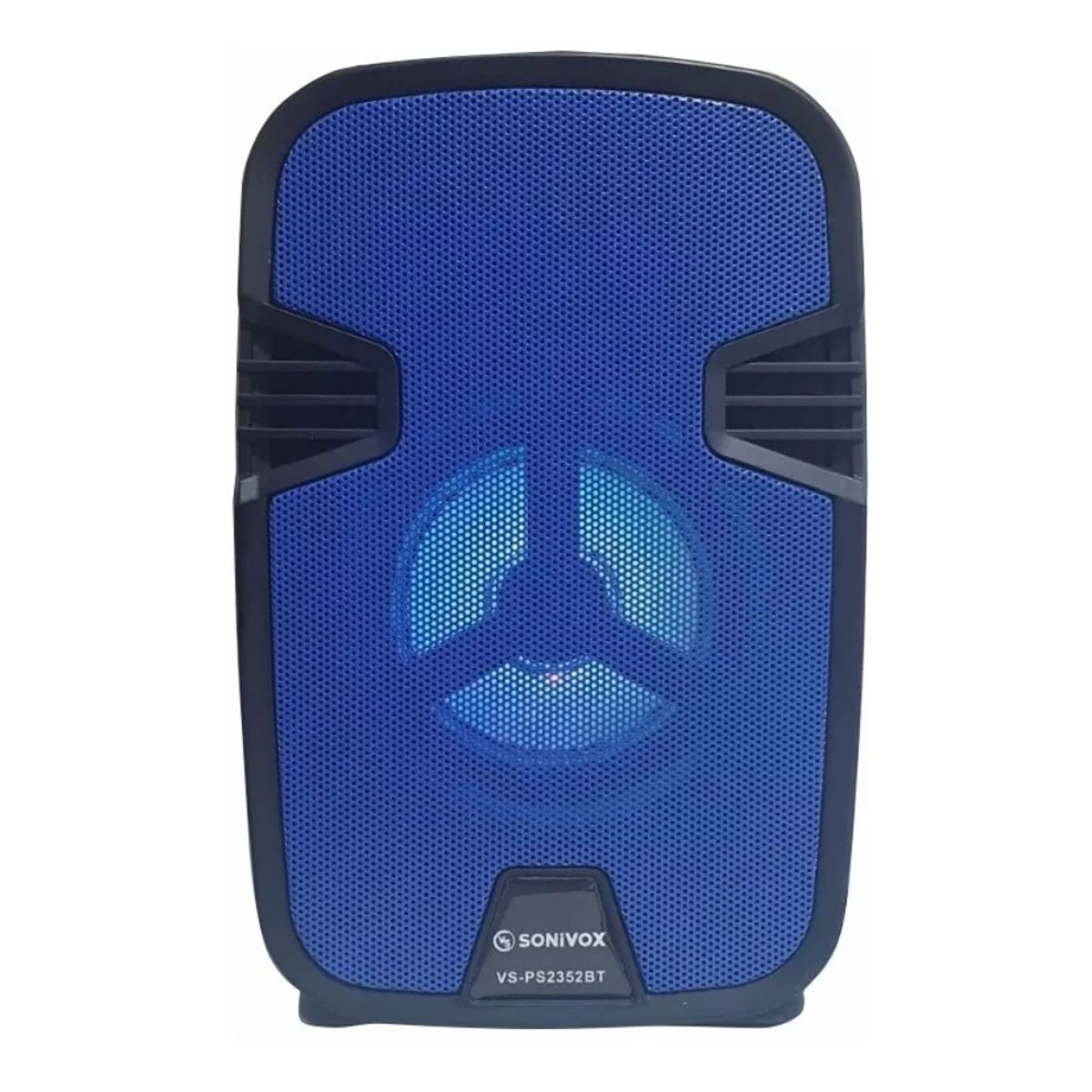GENERICO - Parlante Bluetooth Portátil Con Radio Fm Luz Led Mini Cabina