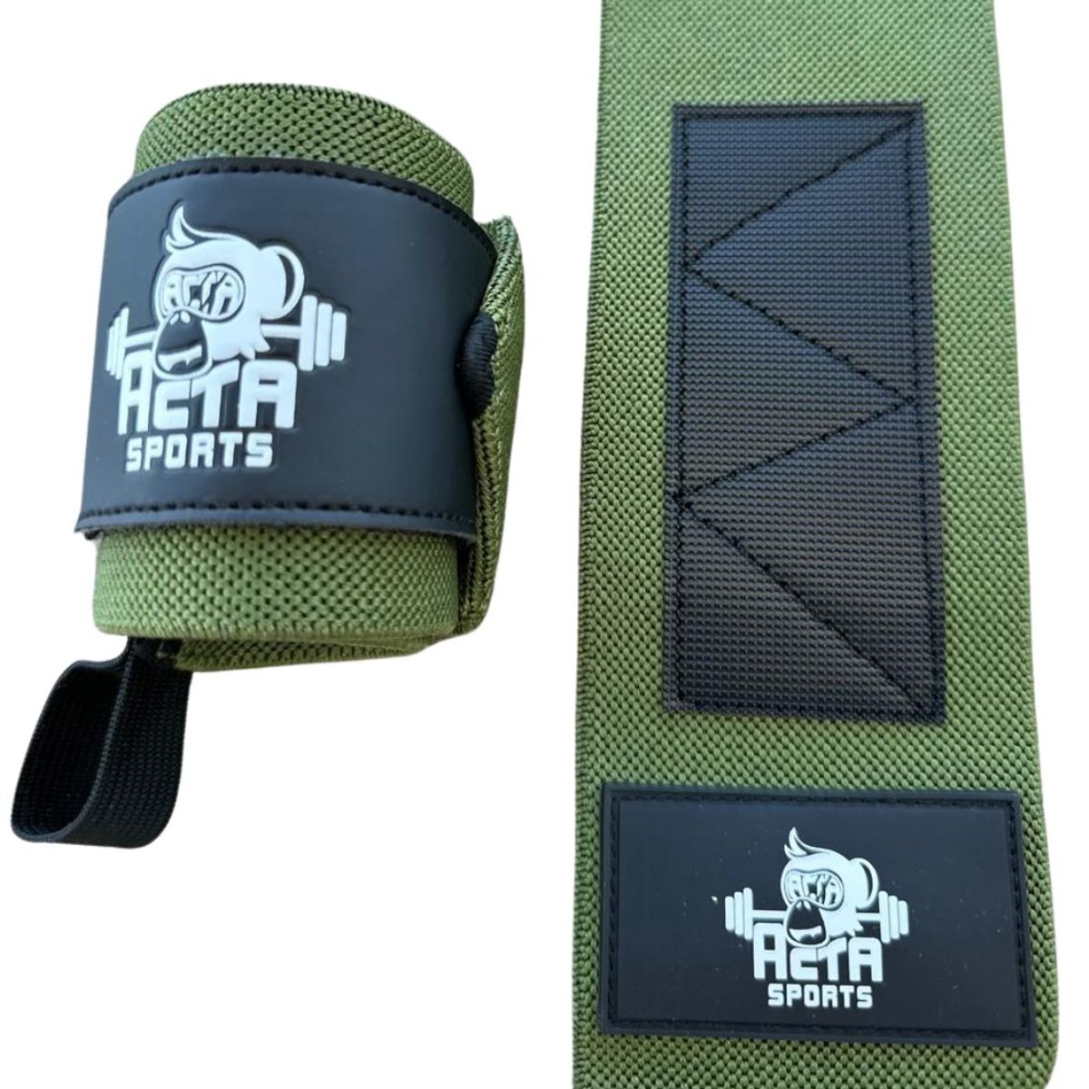 ACTA SPORTS - Muñequeras Para Gym Gimnasio Crossfit Pesas Vendas Muñecas