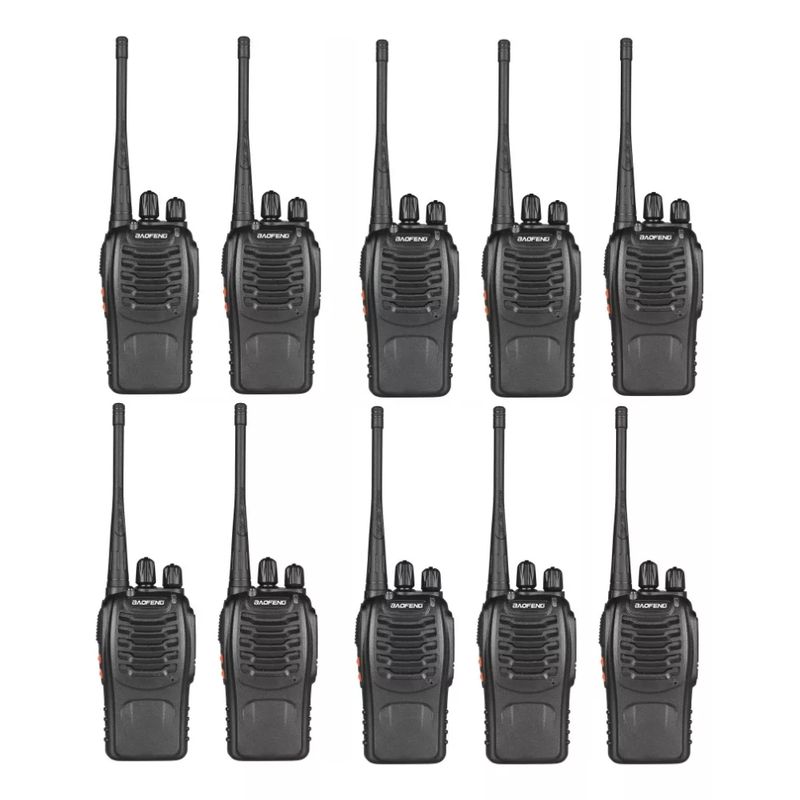BAOFENG - Radio Intercomunicador Baofeng 888s Und X10 Batería 2800mah