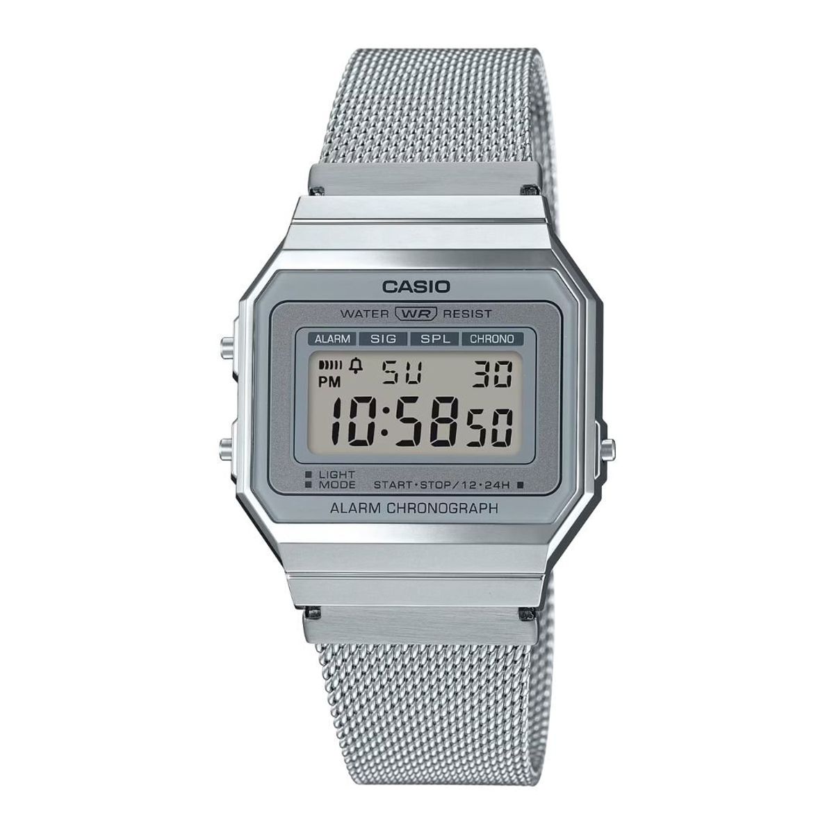 CASIO - Reloj Casio Unisex A700WM-7A Diseño Vintage