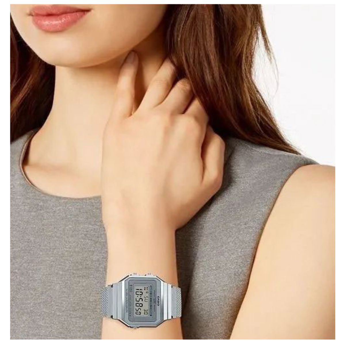 CASIO - Reloj Casio Unisex A700WM-7A Diseño Vintage