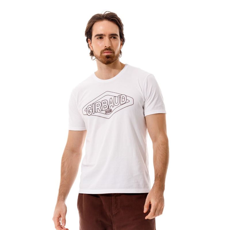 MARITHE FRANCOIS GIRBAUD - Camiseta Manga Corta Para Hombre Lúnivers Girbaud