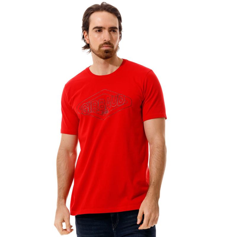 MARITHE FRANCOIS GIRBAUD - Camiseta Manga Corta Para Hombre Lúnivers Girbaud