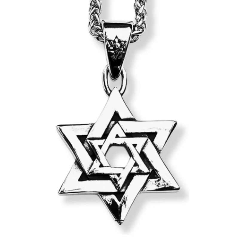GENERICO - Collar Para Hombre Con Dije Estrella De David Color Plata Agregar a favoritos 5.0 Calificación 5.0 de 5. 1 opinión. (1)
