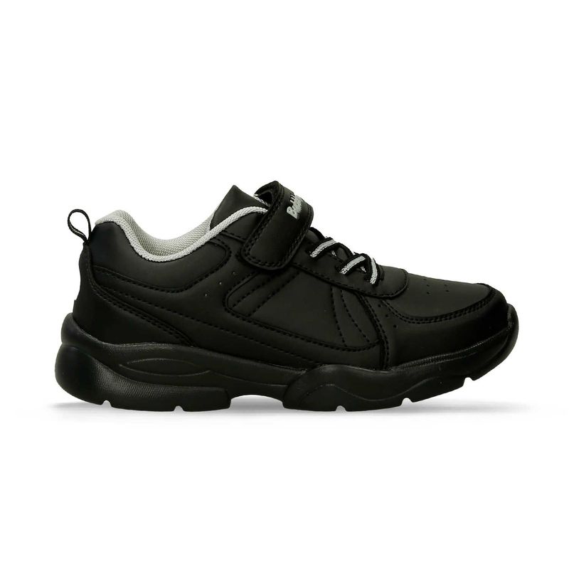 BUBBLE GUMMERS - Tenis Escolar Infantil Para Niños Bubblegummers Negro Manolo