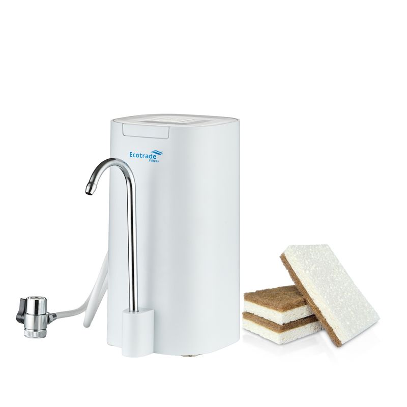 ECOTRADE - Filtro De Agua Con Ultrafiltración mas 3 Esponjas Ecotrade