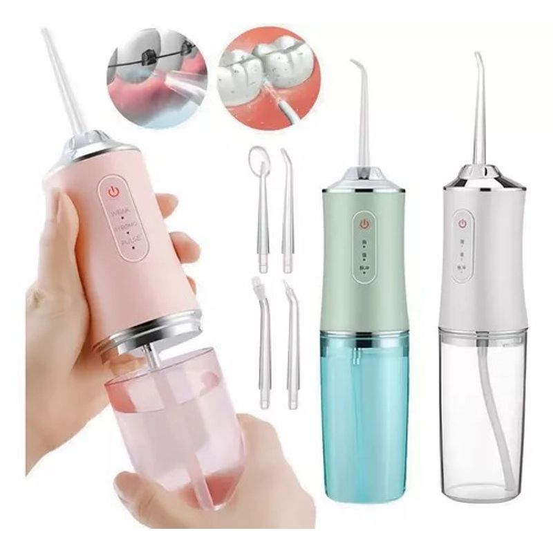 GENERICO - Irrigador Oral Limpieza Dental Profunda Recargable