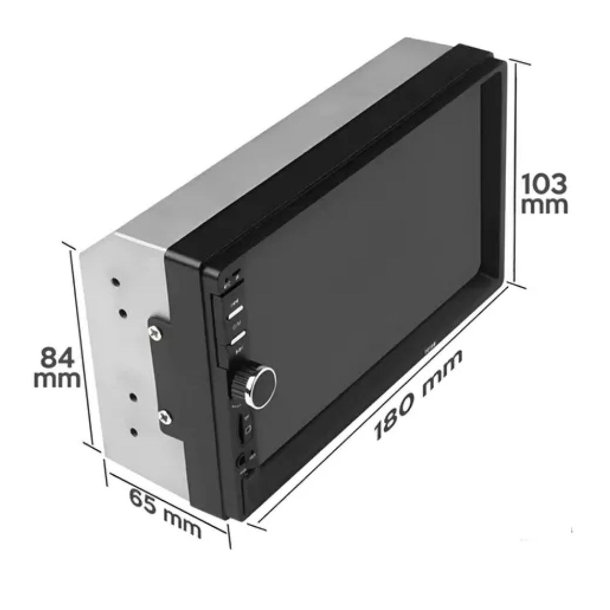 GENERICO - Radio Carro MP5 7018b Pantalla Tactil 7 Pulgadas Bluetooth