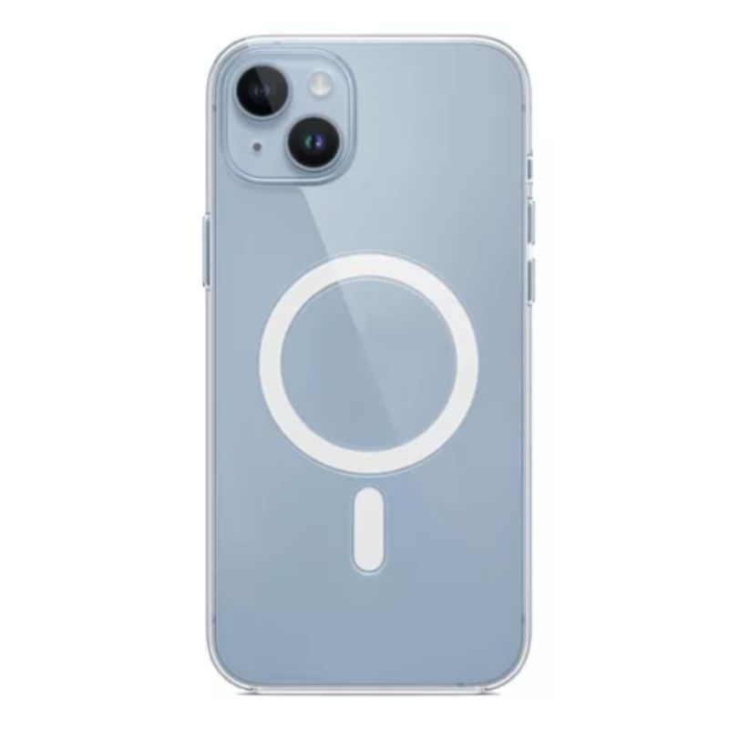 GENERICO - Estuche Forro Rígido Transparente Magsafe Para iPhone 15
