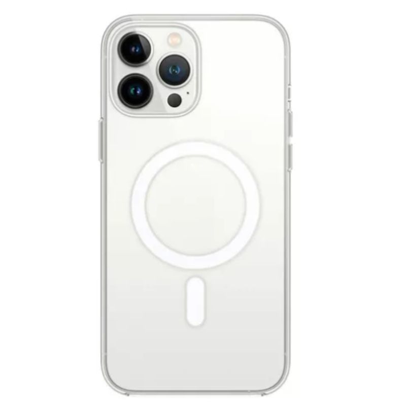 GENERICO - Estuche Forro Rígido Transparente Magsafe Para iPhone 14 Pro