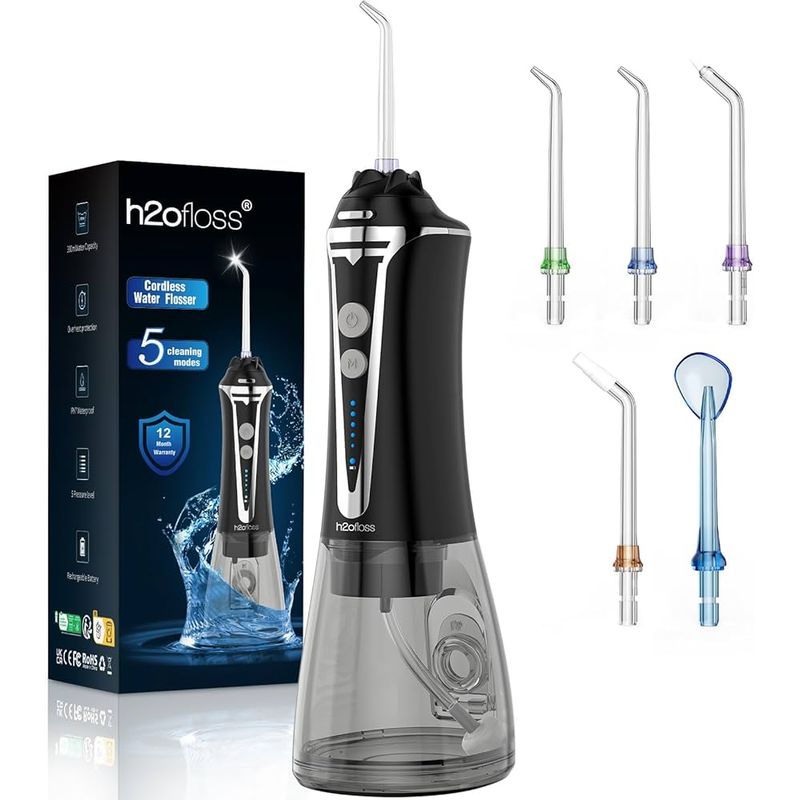 WELLER - Irrigador dental inalámbrico de 10.08 fl