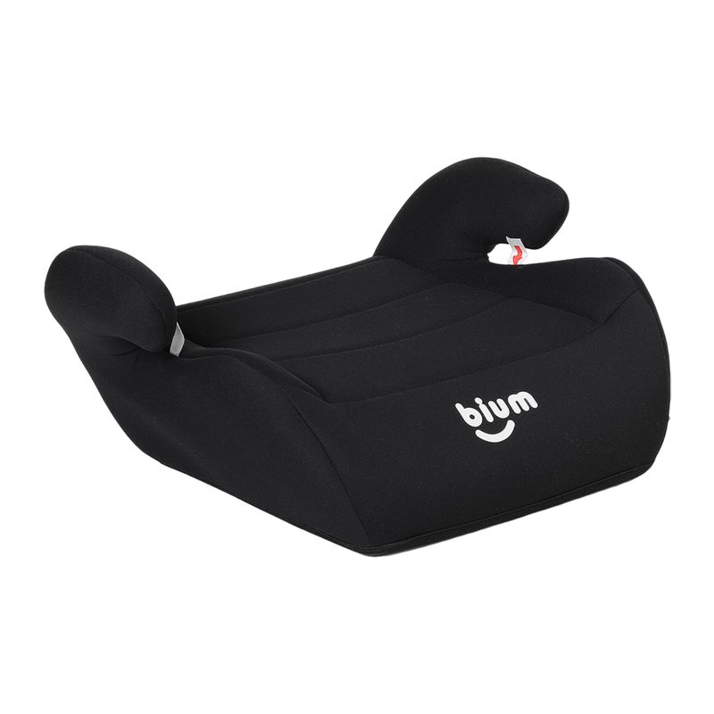 BIUM - Silla Carro Infantil Booster Backless Negro Elevadora Bium