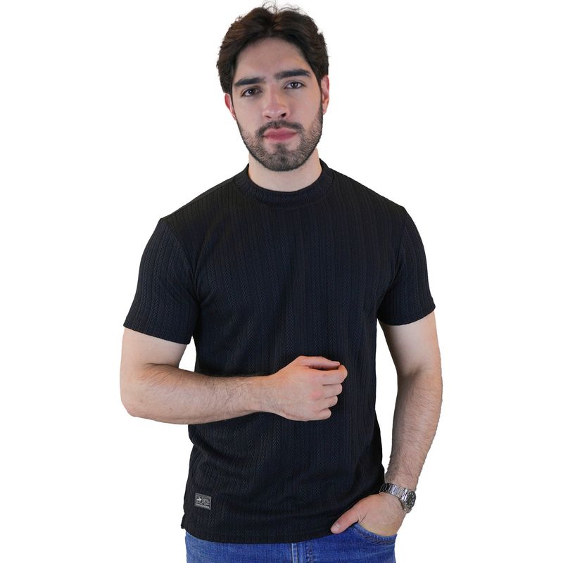 LAGUNA BLUE - Camiseta para hombre texturizada Laguna Blue_.
