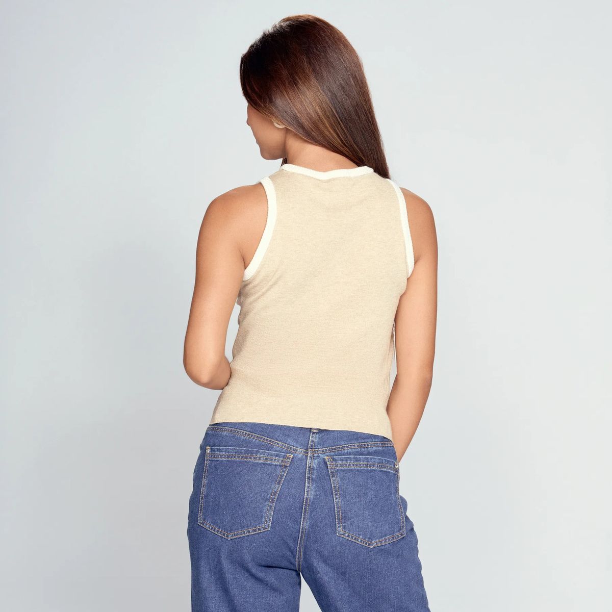 DEREK - Blusa Para Mujer Tejida Manga Sisa Derek