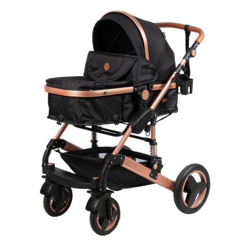 EBABY - Coche Para Bebe Moisés Tipo Cuna De Lujo Sagira