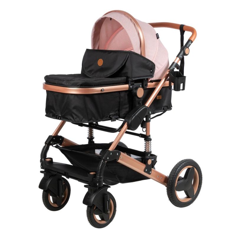 EBABY - Coche Para Bebe Moisés Tipo Cuna De Lujo Sagira