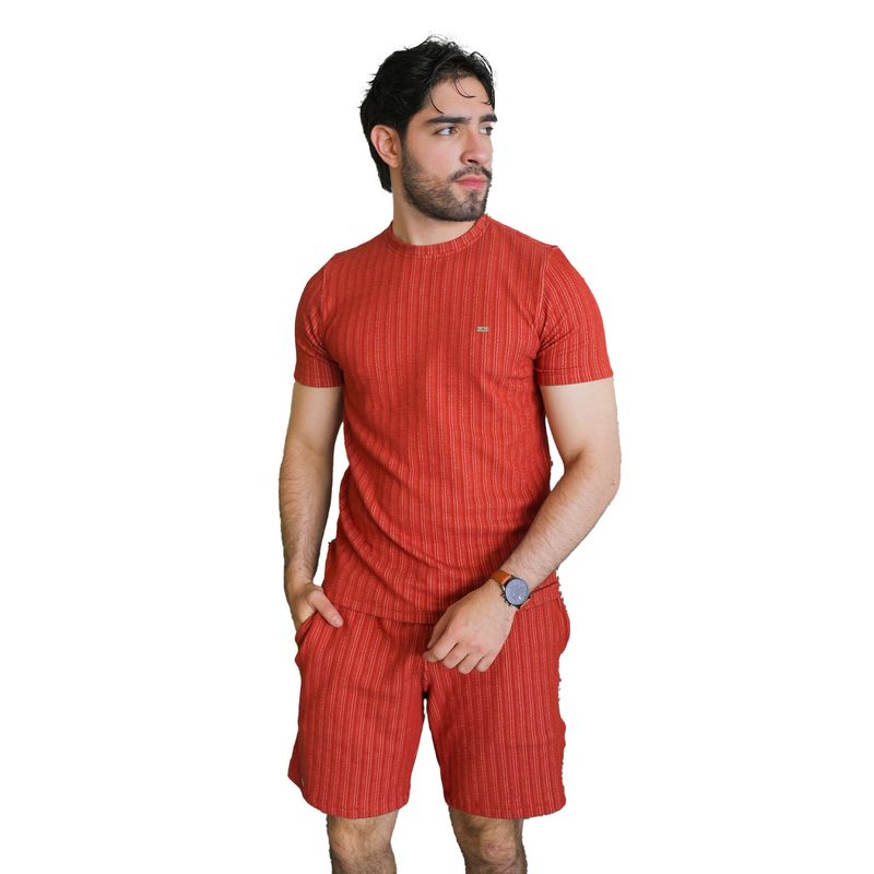 LAGUNA BLUE - Conjunto para hombre texturizado Laguna Blue_.
