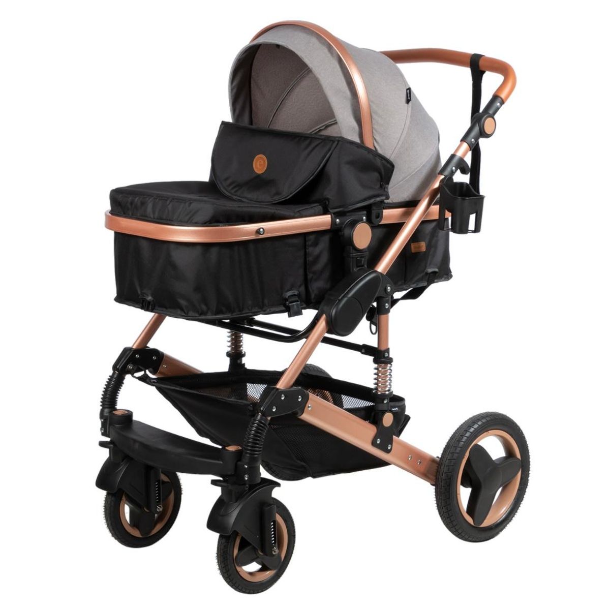 EBABY - Coche Para Bebe Moisés Tipo Cuna De Lujo Sagira