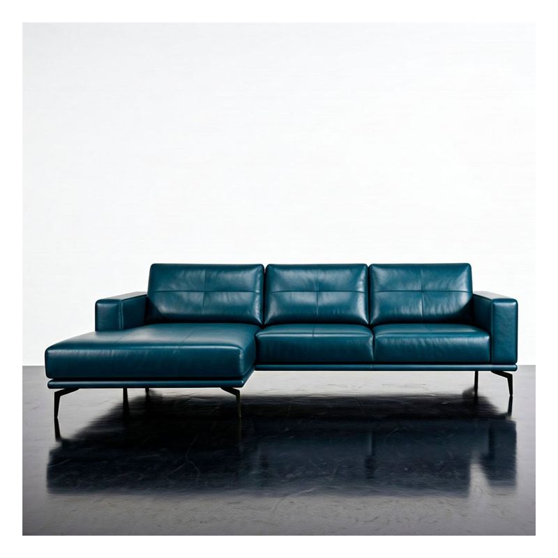 22 GRADOS DECORACION - Sofa Blue gran formato en Cuero 300x180cm